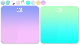 USB Rechargeable LED Digital Weighing Scales - 9 Colours
