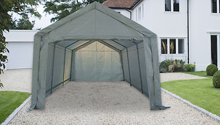 Birchtree 6m Waterproof Steel Frame Car Port