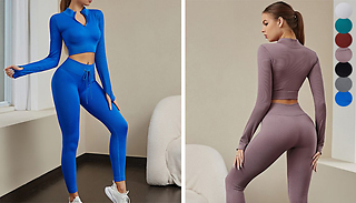 Streamline Seamless Yoga Set - 7 Colours & 3 Sizes