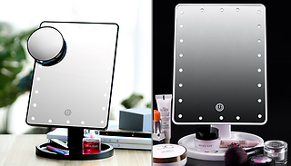22-LED Light-up Makeup Mirror - 4 Options