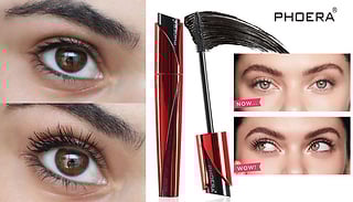 PHOERA High-Definition Waterproof Mascara - 1 or 2-Pack