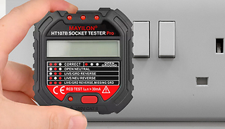 Pro Voltage Socket Tester with LED Display