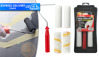 Dekton 6-Piece Mini Paint Roller Set