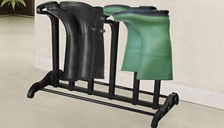 3-Pair Compact Boot Storage Rack