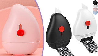 Data Protection Ink Roller with Cutter - 4 Colours