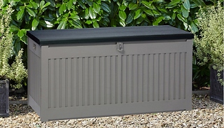 Lockable Garden Storage with Sit-On Lid! - 270L or 490L!