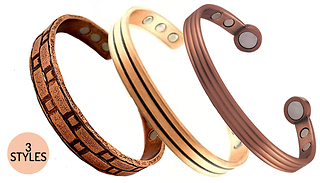 Acusoothe Copper Magnetic Bracelet - 3 Styles