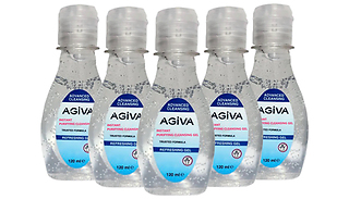 5-Pack of Agiva Instant Cleansing Hand Gel 120ml