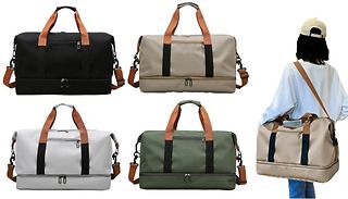 Oxford Cloth Travel Duffle Bag - 4 Colours