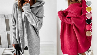 Loose Batwing Cardigan - 6 Colours & 4 Sizes
