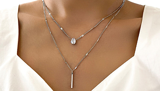 Double Layer Charm Necklace