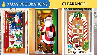 Christmas Door Covers - 3 Designs