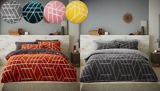Teddy Ely Geo Duvet Set - 6 Colours, 3 Sizes