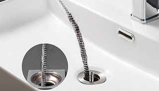 2-Piece Household Drain Hair Cleaner Set