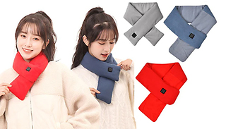 Winter USB Electric Heated Neck Scarf - 8 Colours