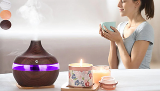 Aroma Essential Oil Electric Humidifier - 3 Colours