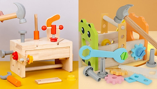 Kids Wooden Tool Box Set - 5 Designs 