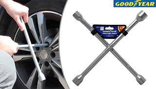 Goodyear 4-Way Cross Wheel Wrench
