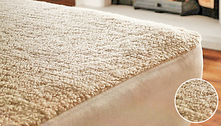 Cosy Teddy Fleece Fitted Mattress Cover - 3 Sizes