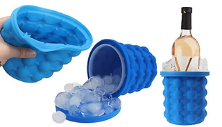 EasySqueezy 2-in-1 Ice Maker & Bottle Cooler