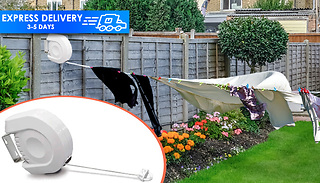 12m Retractable Garden Clothesline