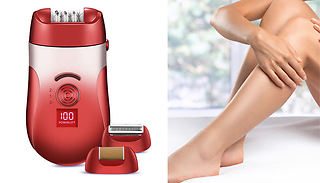 3-in-1 3-Speed Rechargeable Body Epilator