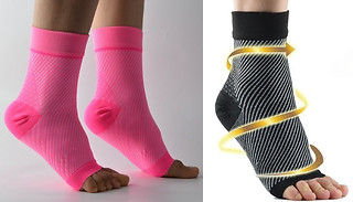 Ankle and Heel Brace Sport Socks – 4 Colours, 2 Sizes 