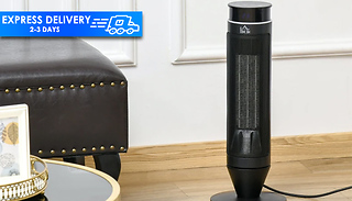 HOMCOM Ceramic Tower Space Heater