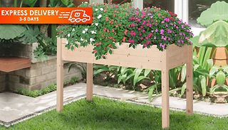 Raised Rectangular Plant Stand
