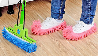 Microfibre Mop Slippers - 4 Colours