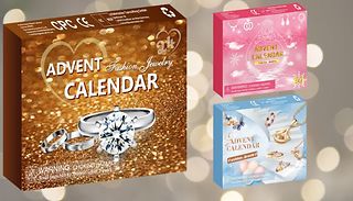 Elegant Jewellery Advent Calendar - 3 Colours