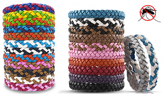 5-Pack of Mosquito Repellent Bracelets