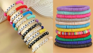 11-Pack of Singer-Inspired Friendship Bracelets