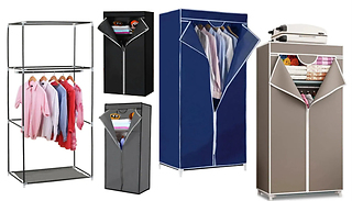 Canvas Fabric Wardrobe - 4 Colours
