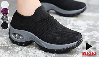 Ergonomic Pain Relief Breathable Trainers - 4 Colours & Sizes