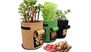 1, 2 or 3 Vegetable Cultivation Planters - 3 Colours