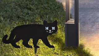 Pest-Repellent Cat-Shaped Garden Decoration - To Deter Birds, Rodents, ...