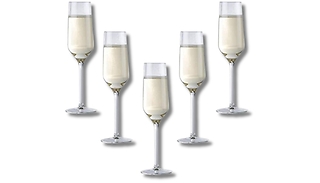 Set of 6 Champagne Flutes