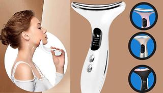 Neck and Face LED Facial Massager - 4 Colours
