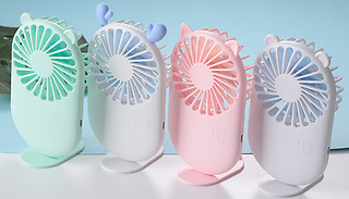 2-In-1 Portable Mini Fan - 4 Designs