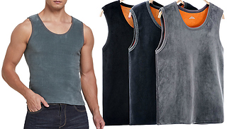 Men's Thick Thermal Vest - 6 Sizes & 3 Colours