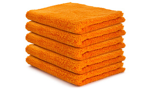 5-Pack of Edgeless Microfibre Cloths