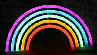 LED Glowing Rainbow Lamp