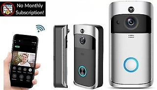 3in1 Wi-Fi Video Doorbell With Optional Chime - 2 Colours