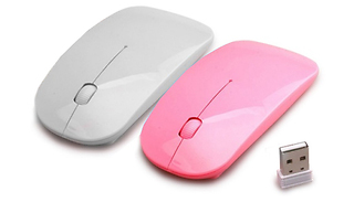 Slim Wireless Mouse - 2 Colours