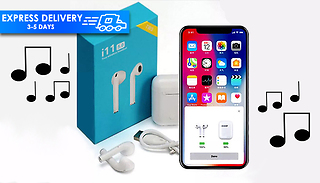 i11 Pro Wireless Earphones With Charger Case - 1, 2 or 3 Pack