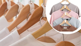 10, 20, 30 or 40-Pack of Clothes Hanger Connector Hooks - 4 Colours