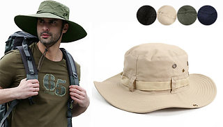 UV Protection Safari Hat - 4 Colours
