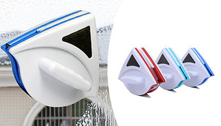 Magnetic Double-Sided Window Cleaning Brush - 3 Sizes