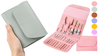 16-in-1 Nail Clipper Manicure Set - 6 Colours